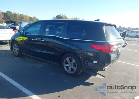 2018 Honda Odyssey Ex from USA, damaged, VIN 5FNRL6H59JB045121